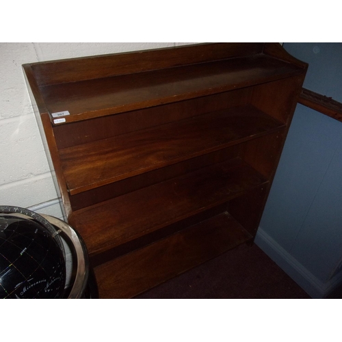 307 - SMALL MAHOGANY BOOKCASE