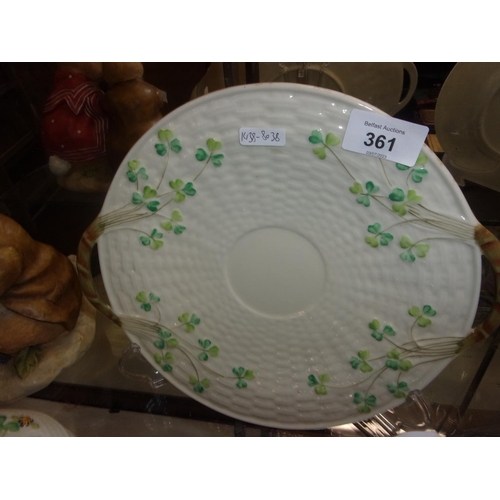 361 - BELLEEK PLATE