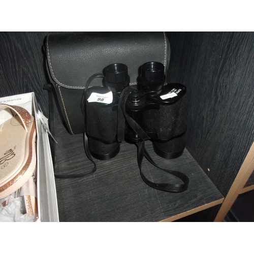 98 - CASED BINOCULARS