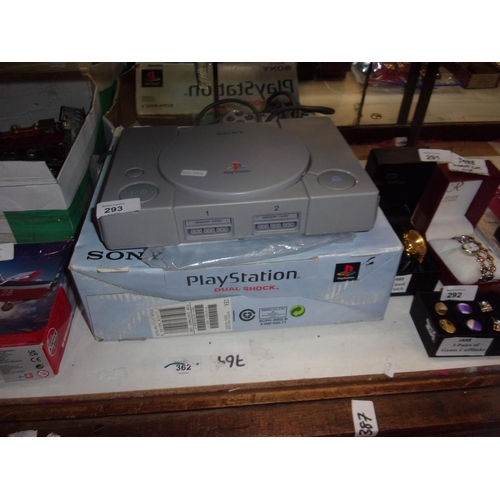 293 - PLAYSTATION ONE COMPLETE