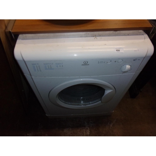 406 - INDESIT TUMBLE DRYER