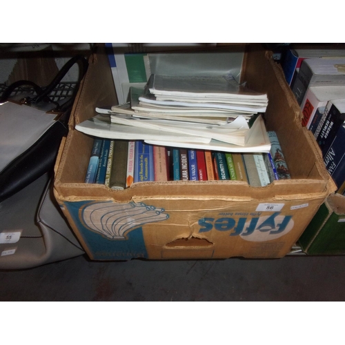 56 - BOX OF BOOKS