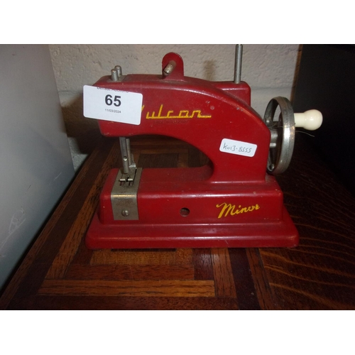 65 - VULCAN SEWING MACHINE