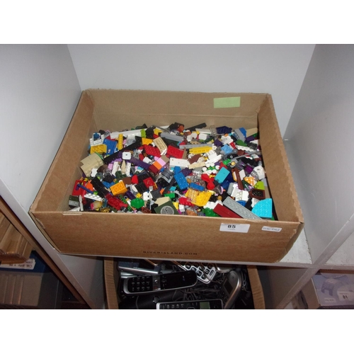 85 - BOX OF LEGO