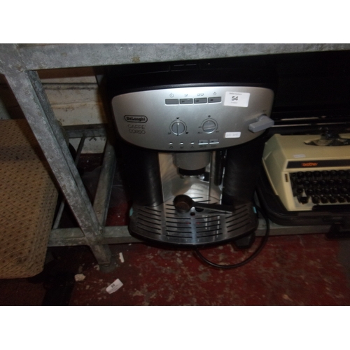 54 - DELONGHI COFFEE MACHINE