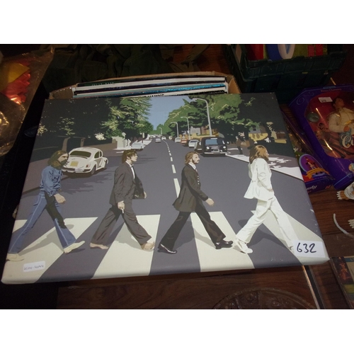 632 - BEATLES PRINT