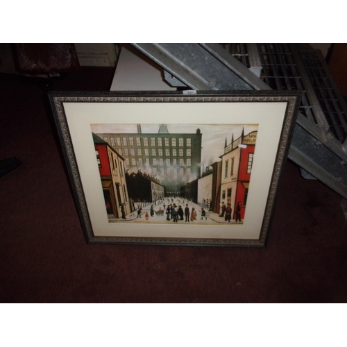 427 - LARGE LS LOWRY PRINT