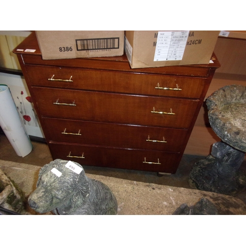 489 - VINTAGE CHEST OF DRAWERS