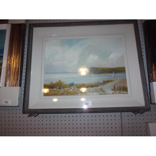 368 - FRAMED OIL