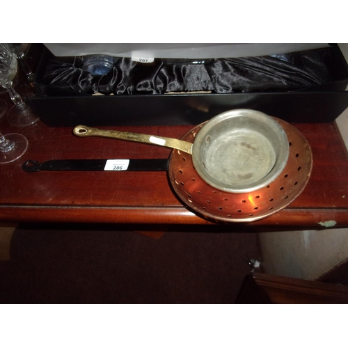 206 - COPPER PAN + 1 OTHER