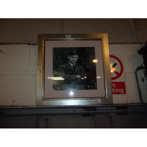 215 - MICHAEL COLLINS PRINT