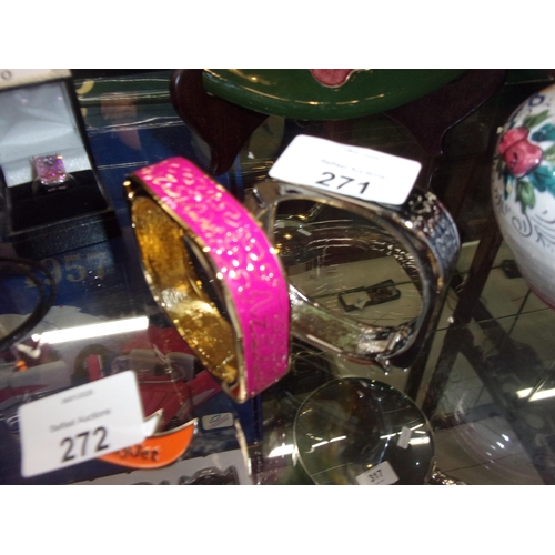 271 - 2 ZANDRA RHODES BANGLES