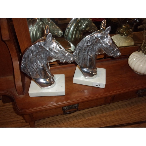 467 - PAIR OF ARKLE BUSTS