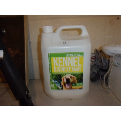 61 - KENNEL CLEANER