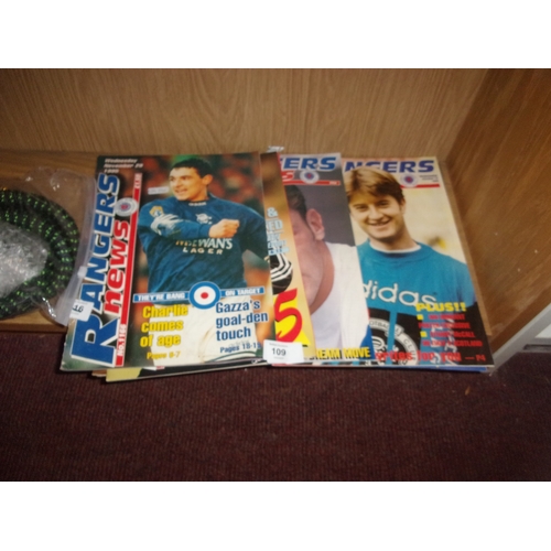 109 - RANGERS MAGAZINES