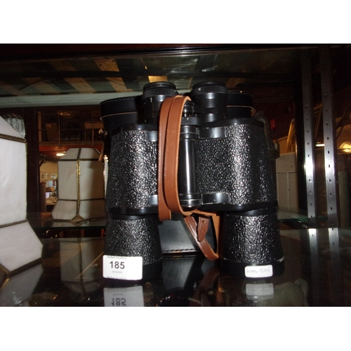 185 - CASED BINOCULARS