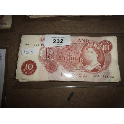 232 - NORTHERN BANK £10 NOTE