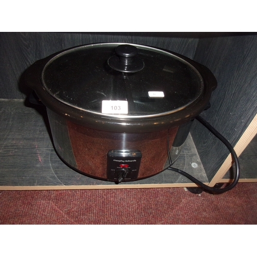 103 - SLOW COOKER