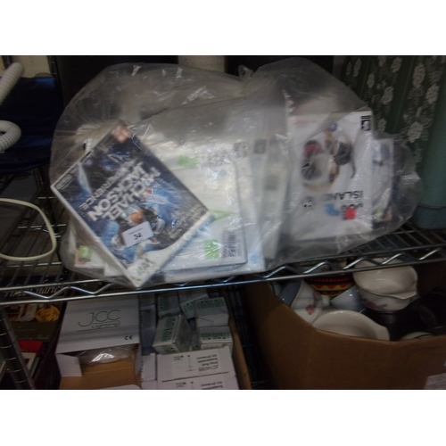 34 - BAG OF NINTENDO WII GAMES