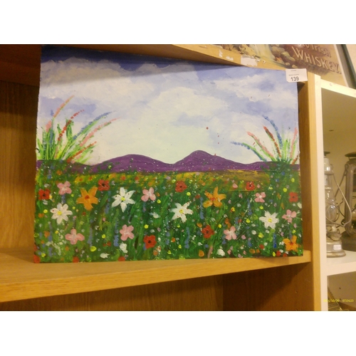 139 - IRISH SCHOOL ARTWORK