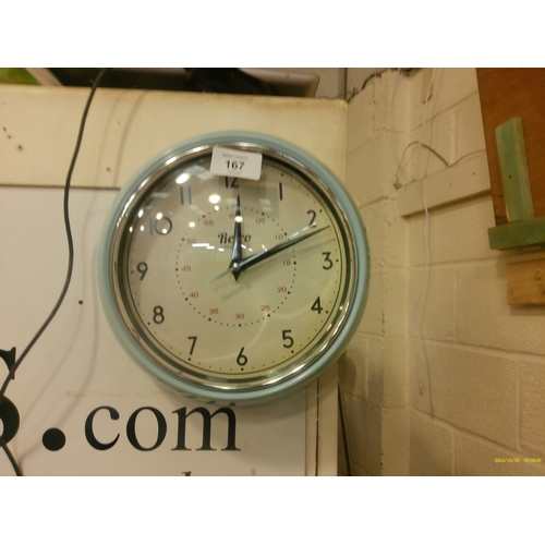 167 - RETRO CLOCK