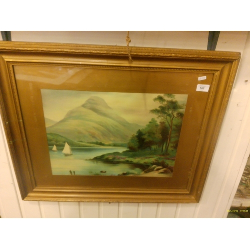 168 - LARGE OIL ON BOARD