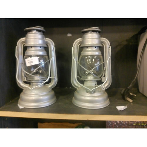 100 - 2 OIL LAMPS