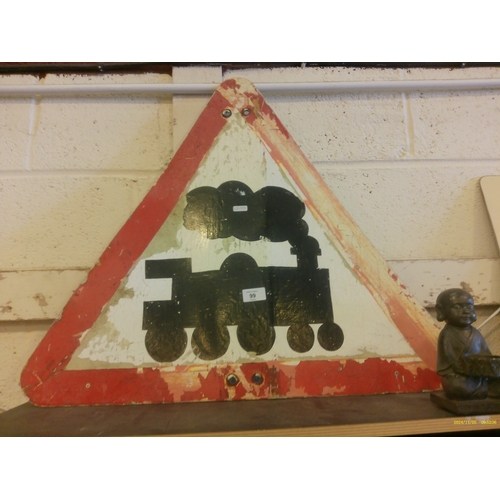 99 - ORIGINAL RAILWAY SIGN