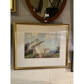 FRAMED PASTEL BY WILFRED HAUGHTON 10