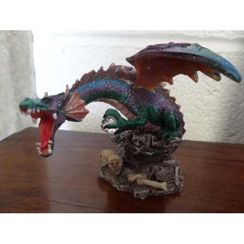 36 - The Zengidors Dragon Collection x6, Hand Painted and Cast (536/ 3000)