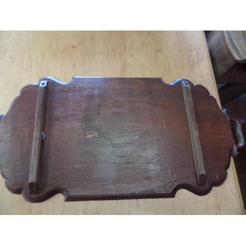 39 - Ornately Carved Wooden Tray