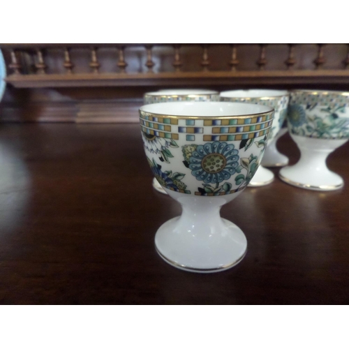 40 - Six Wedgewood Egg Cups (One has small chip)