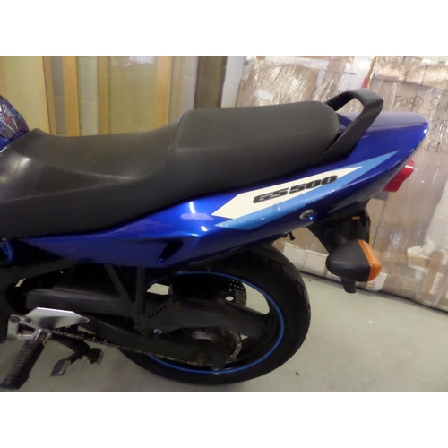 80A - WITHDRAWN UNTIL NEXT AUCTION DUE TO MOT WORK  

Suzuki GS500 Motorcycle 2005 - 12 Months MOT - SORN
... 