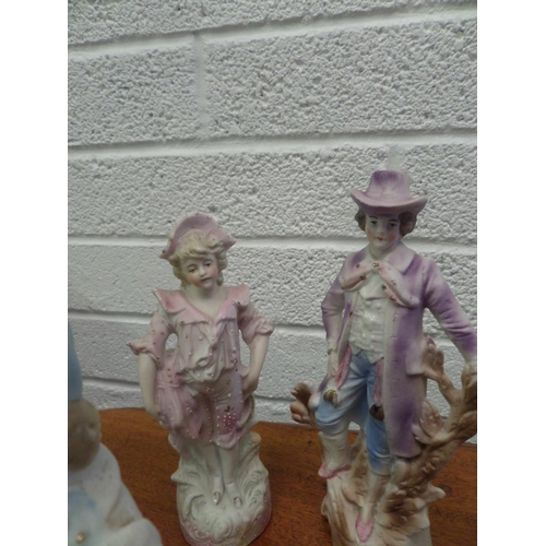 93 - 9x Porcelain Figurines