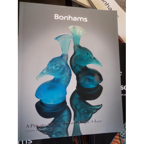 117 - A Large Collection of Bonhams Catalogues