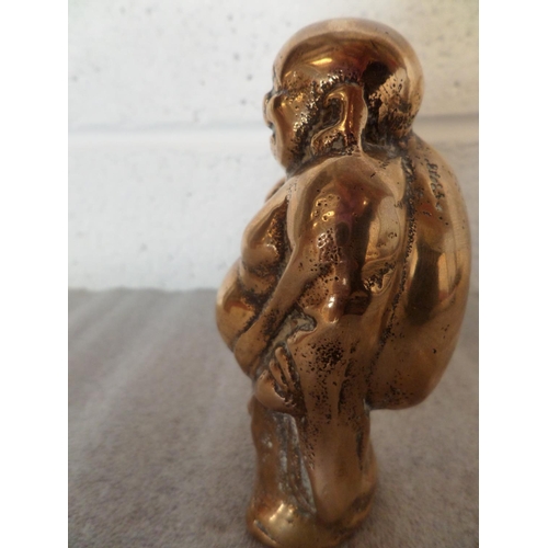 123 - Hotei, Pu Tai the Laughing Buddha - Heavy Metal Figurine