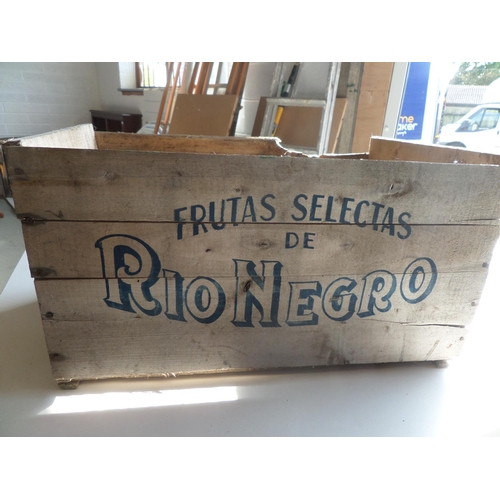 144 - Argentinian Fruit Crate