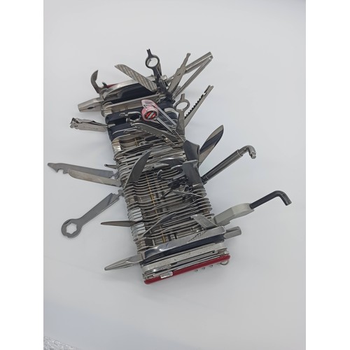 6 - Wenger 16999 Giant Swiss Army Knife - Guinness World Record Holder, Integrates 87 Implements  and 14... 