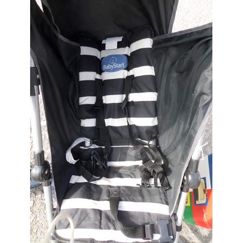 168 - Pushchair, Baby Carrier and Seat