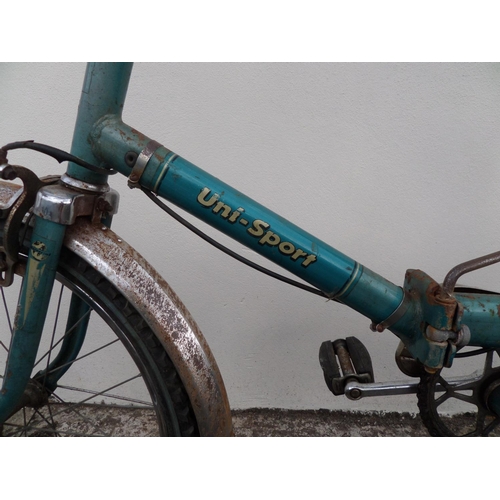 171 - Vintage Universal Uni-sport Folding Bike