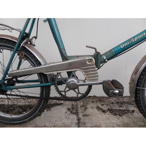 171 - Vintage Universal Uni-sport Folding Bike