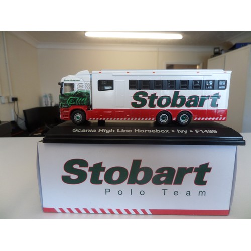 234 - Eddie Stobart Trucks x 4 ,  1:76 Scale Die Cast Metal Collectable ' Atlas Editions' : 
1. Leyland DA... 