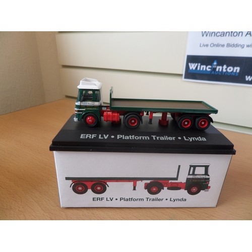 237 - Eddie Stobart Trucks x 5 ,  1:76 Scale Die Cast Metal Collectable ' Atlas Editions' : 
1. Ford Cargo... 