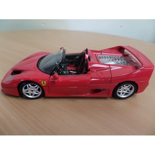 240 - 4 x Burago Models 1:18 Made in Italy 
1. Red Ferrari Testarossa 1984
2. Ferrari Testarossa 1984
3. F... 