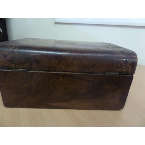 246 - Tonbridge Wear Marquetry Inlaid Box