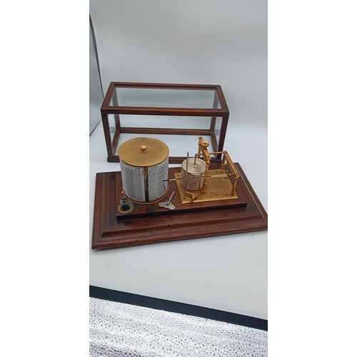 160a - Short and Mason of London 18749 Oak Cased  Barograph, Early 1900's.