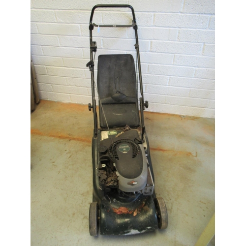 349 - Hayter Harrier 41cm Petrol Lawnmower - Push Type with Rear Roller and Grass Collection Box