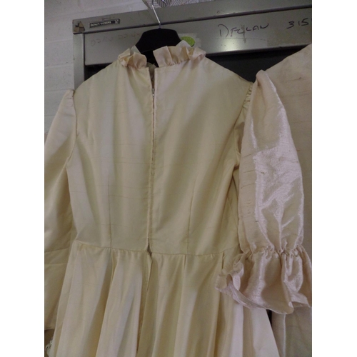 38A - 2 X Vintage Wedding Dresses