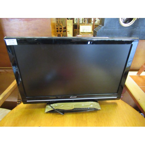 382 - Sharp LCD Colour TV,  22 Inch with Remote