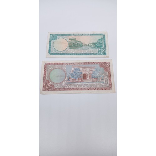 150C - Bank of Somala 1966 10 Scellini and 20 Scellini Bank Notes. Fine - V Fine